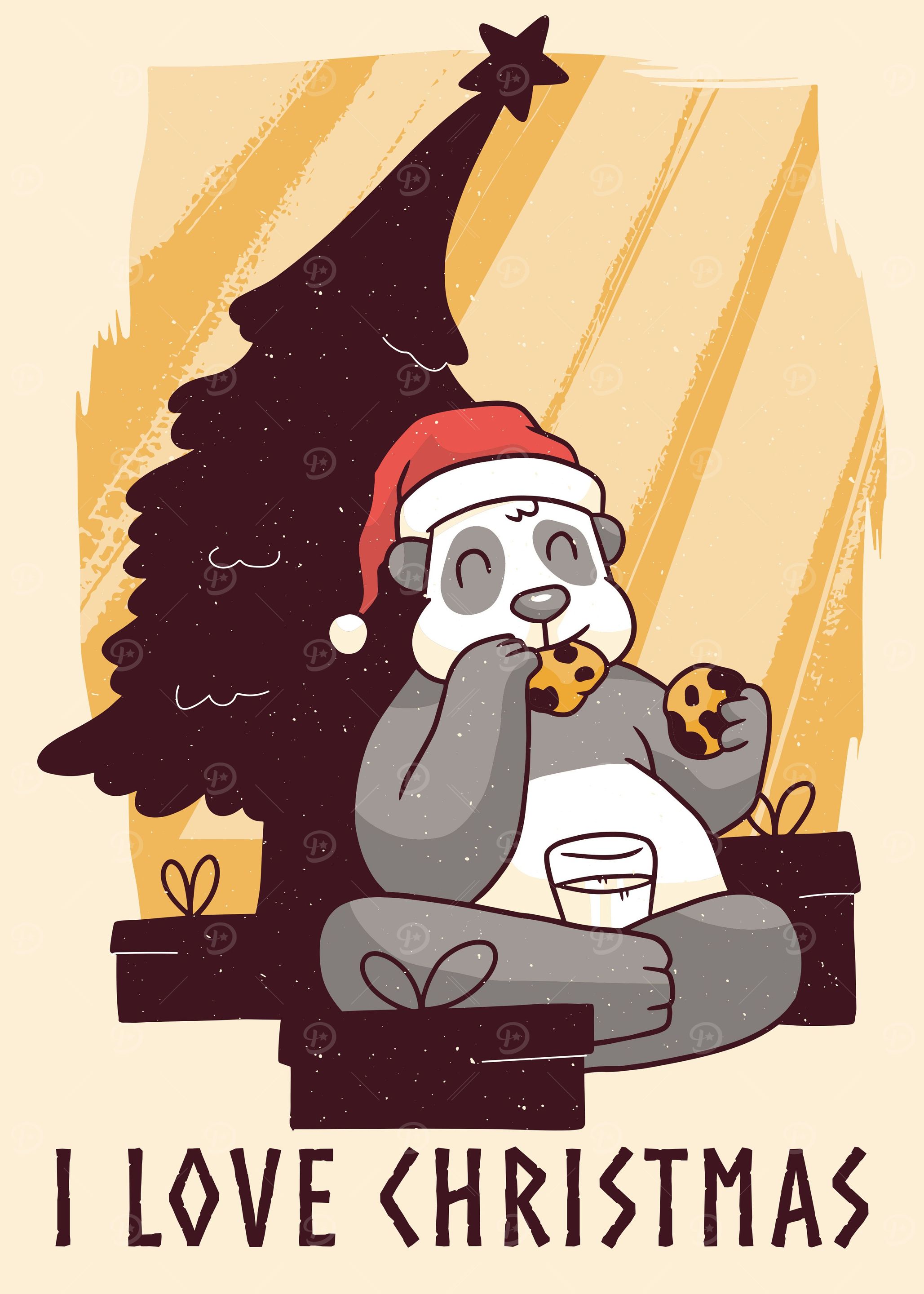 CHRISTMAS PANDA