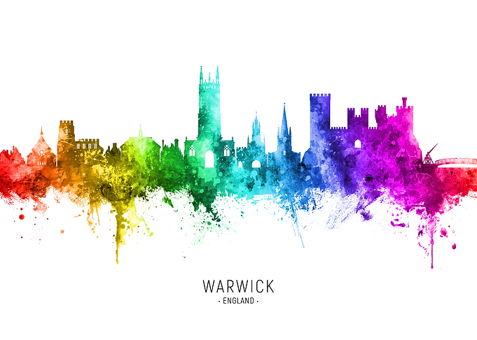 Warwick Skyline England