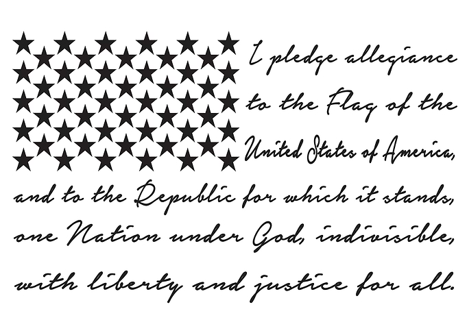 I Pledge Allegiance