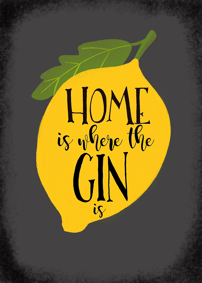 Home is where the gin is