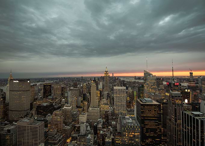 Cloudy New York