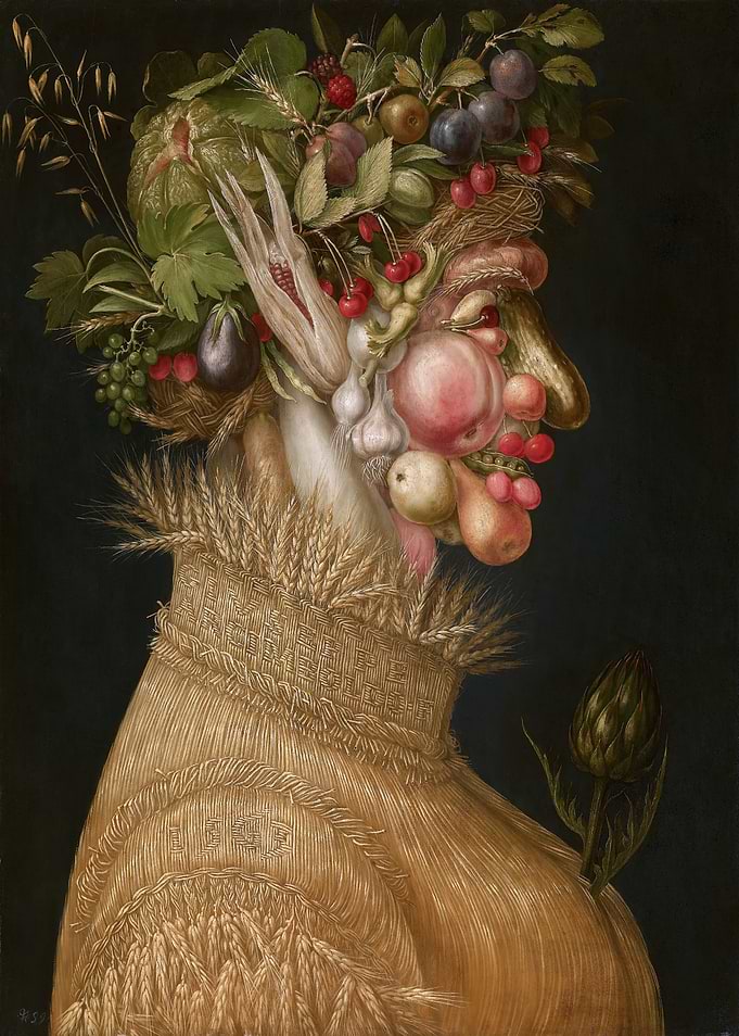 Summer by G Arcimboldo