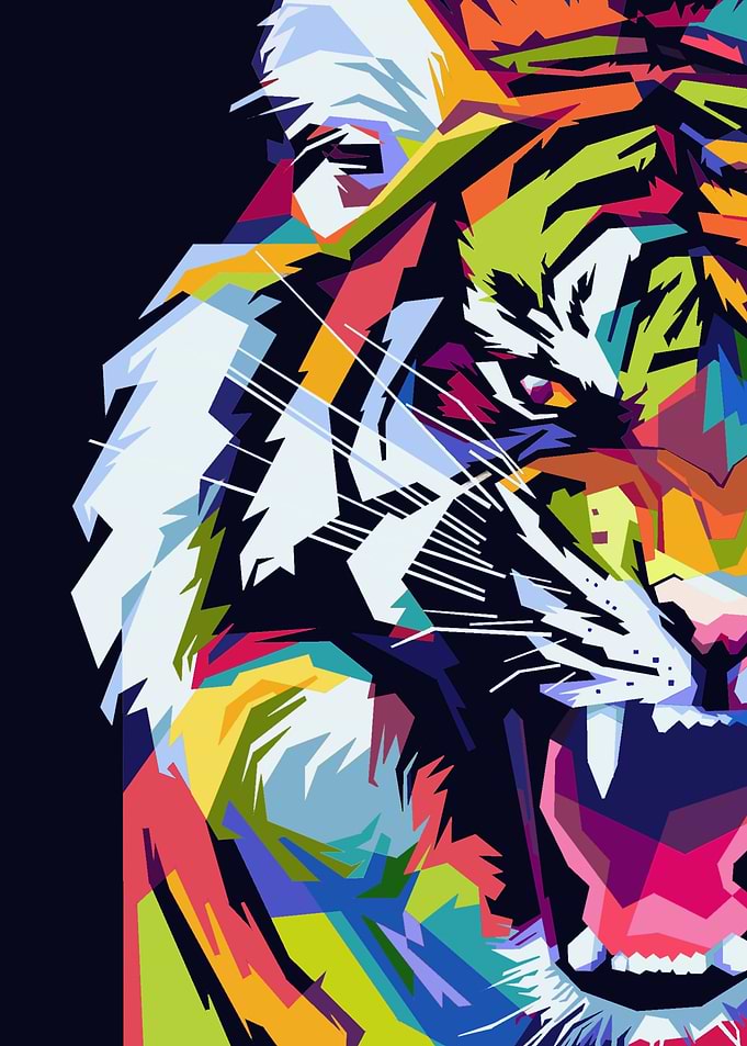a tiger