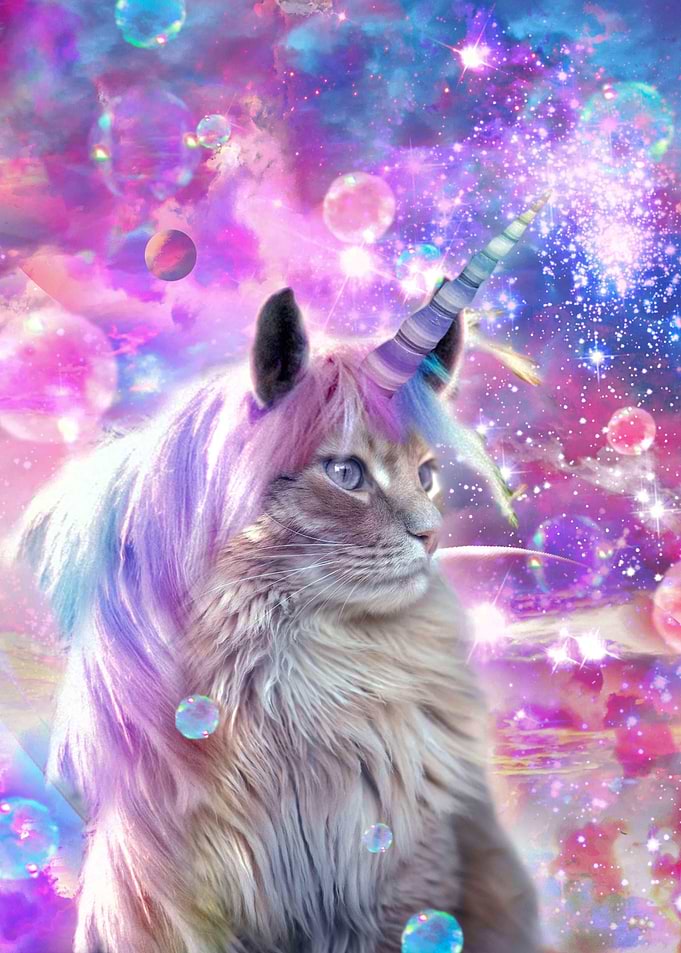 Caticorn Cat Unicorn