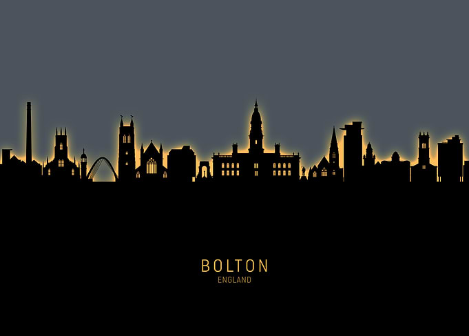 Bolton Skyline England