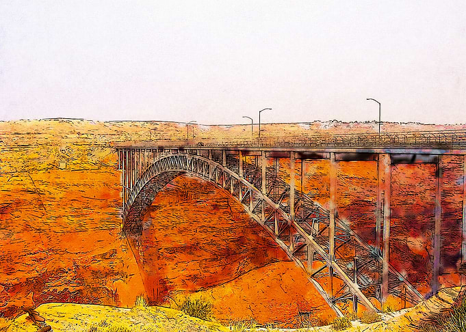 Glen Canyon Dam Bridge