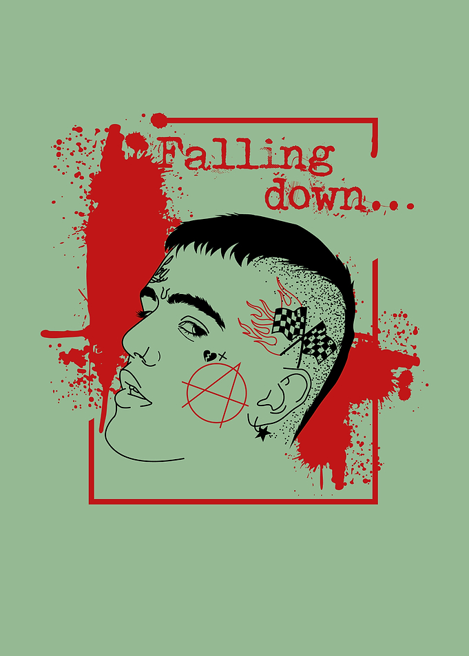 Falling down Lil Peep