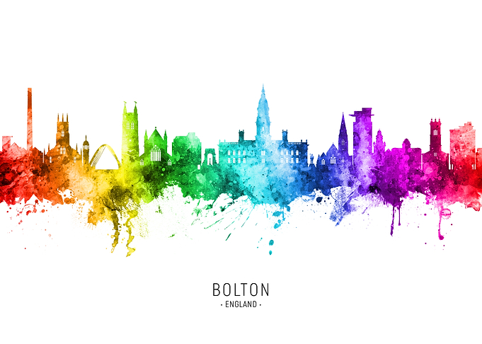 Bolton Skyline England