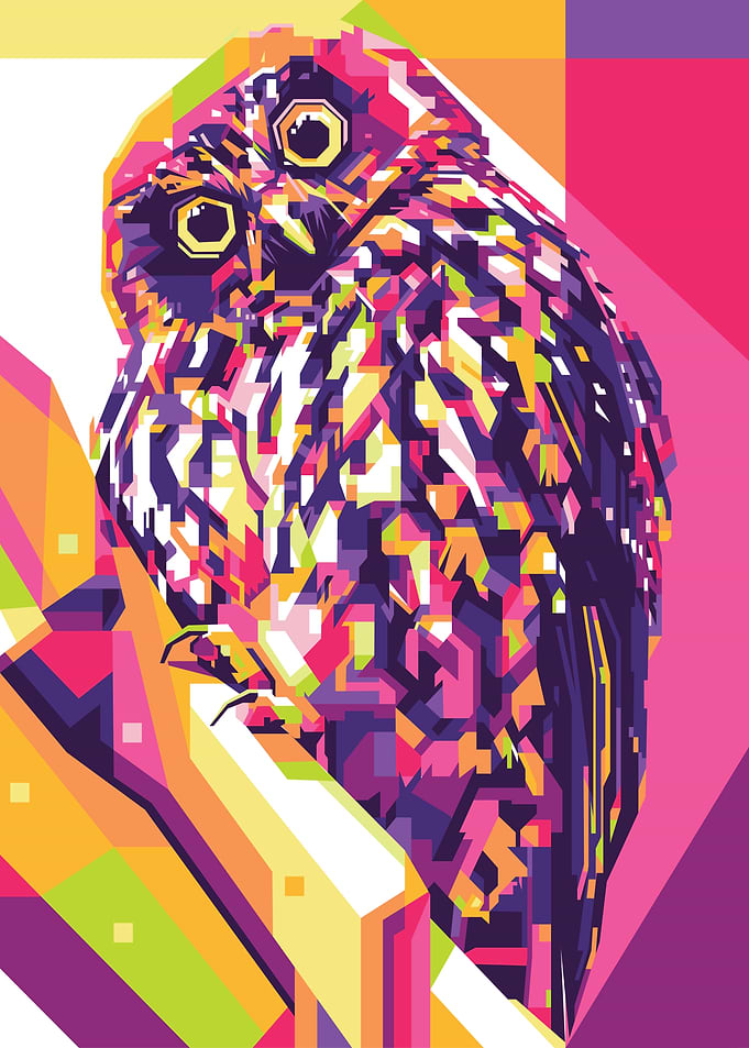Owl portrait