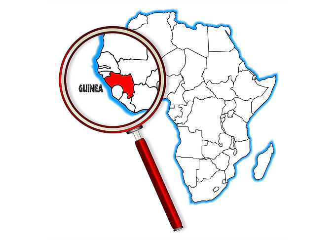 Guinea Map
