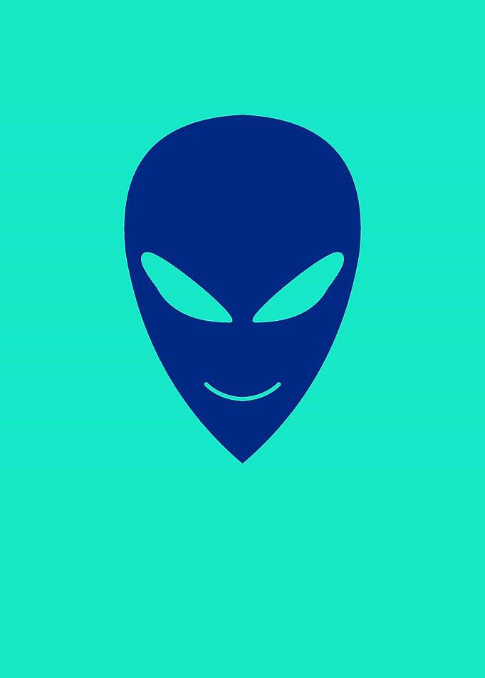 et minimalist alien