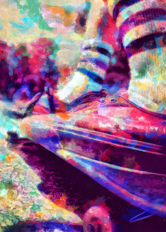 Skateboarding Poster