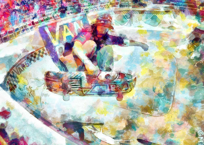 Skateboarding Poster