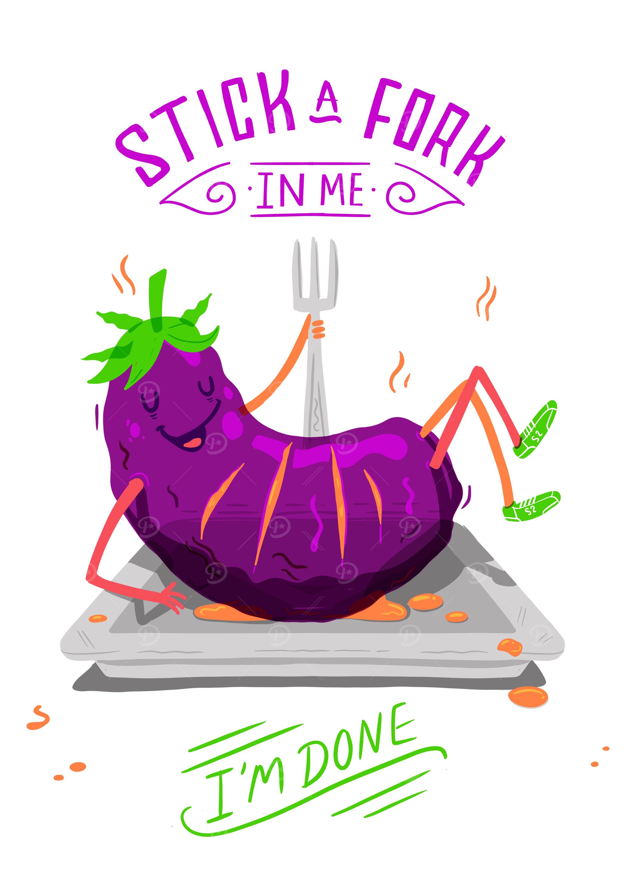 Stick a fork in me