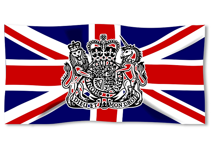 Union Jack With UK Seal