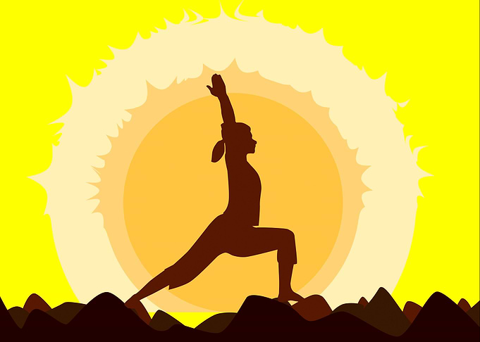 Yoga Sunset