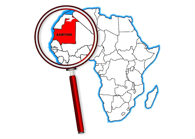 Mauritania Map
