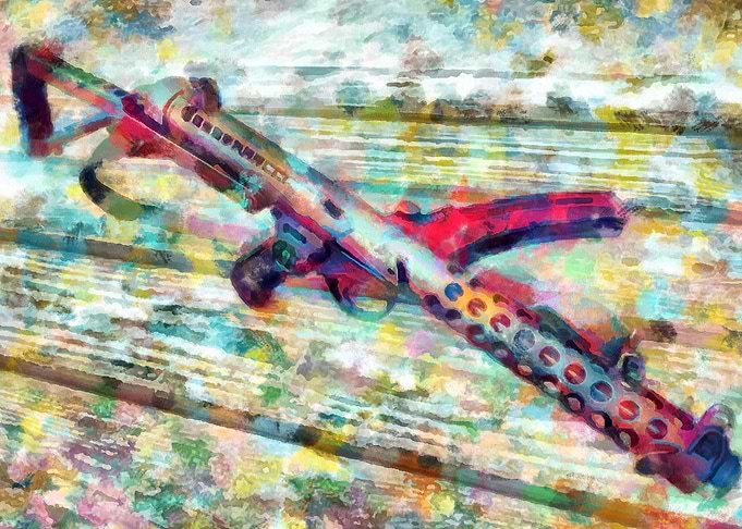 Weapon Gun Poster