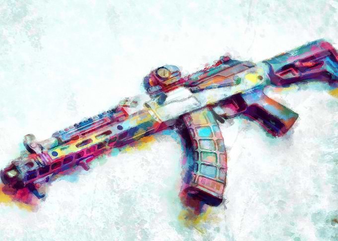 Weapon Gun Poster
