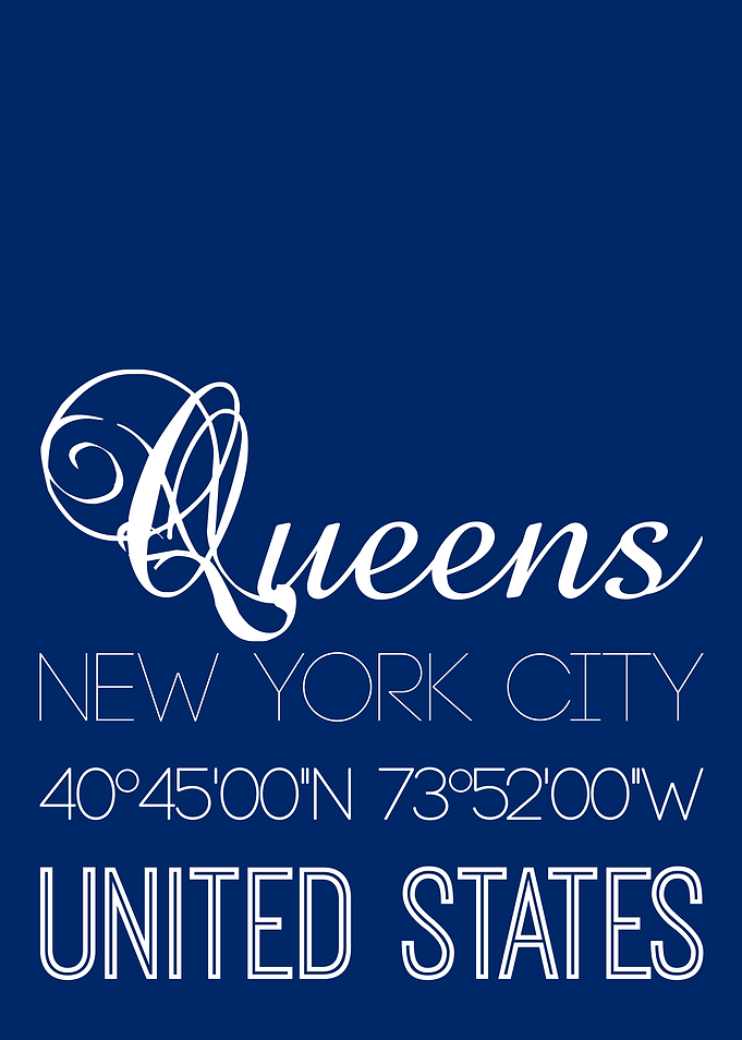 Queens On Blue