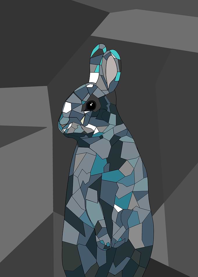 Rabbit vector art