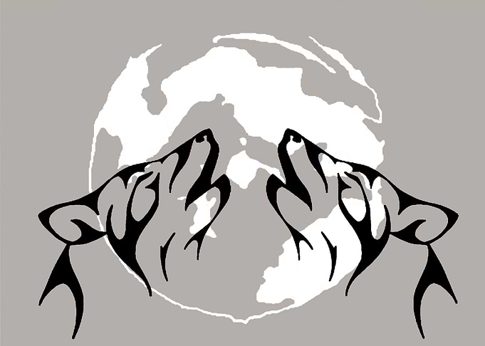 Howling wolves