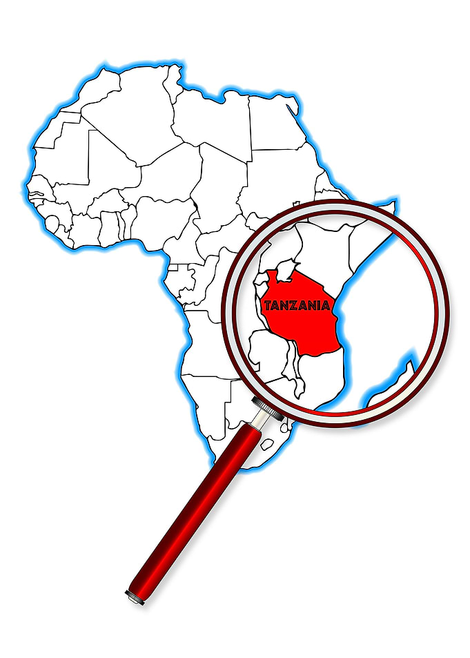 Tanzania Map