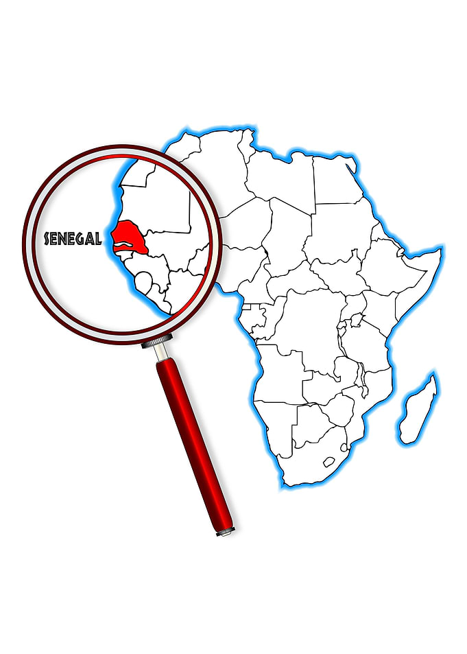 Senegal Map