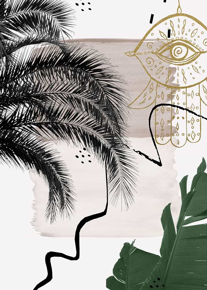 Hamsa Abstract Naturelle 1
