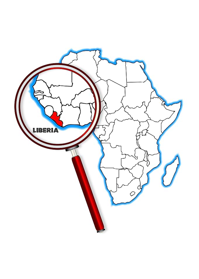 Liberia Map