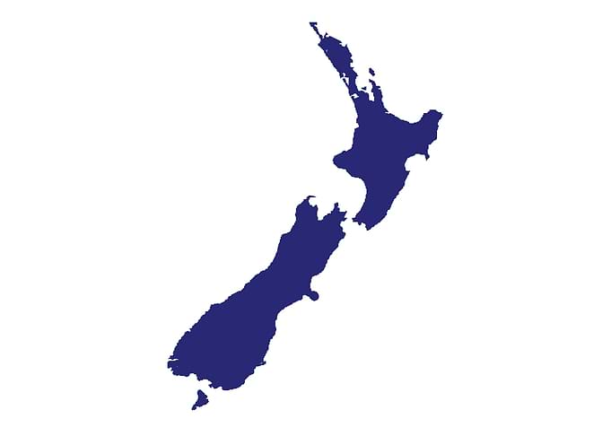 New Zealand Silhouette