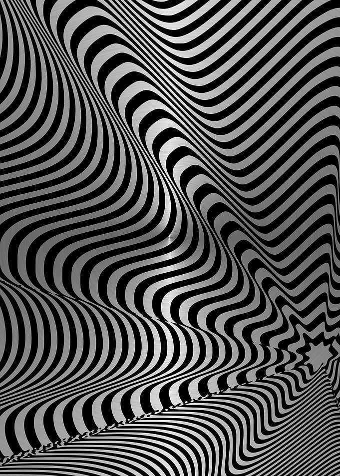Optical Illusion Waves