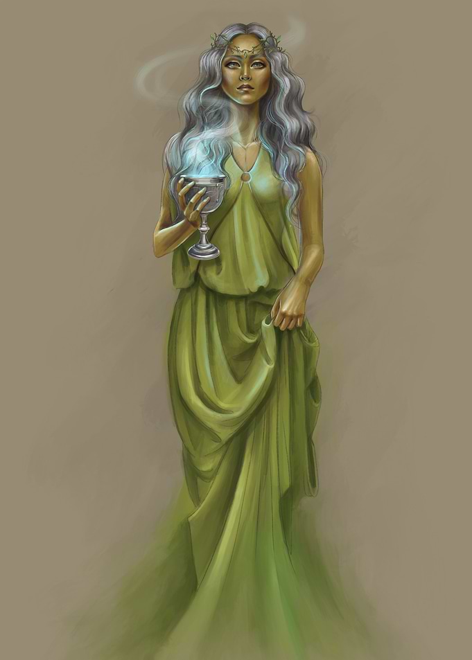 Beautiful dryad