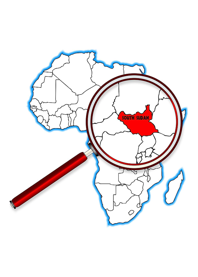South Sudan Map
