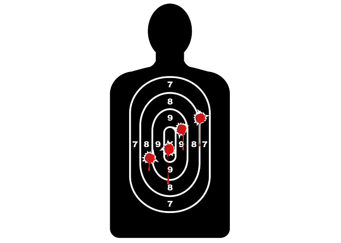 Human Shape Target