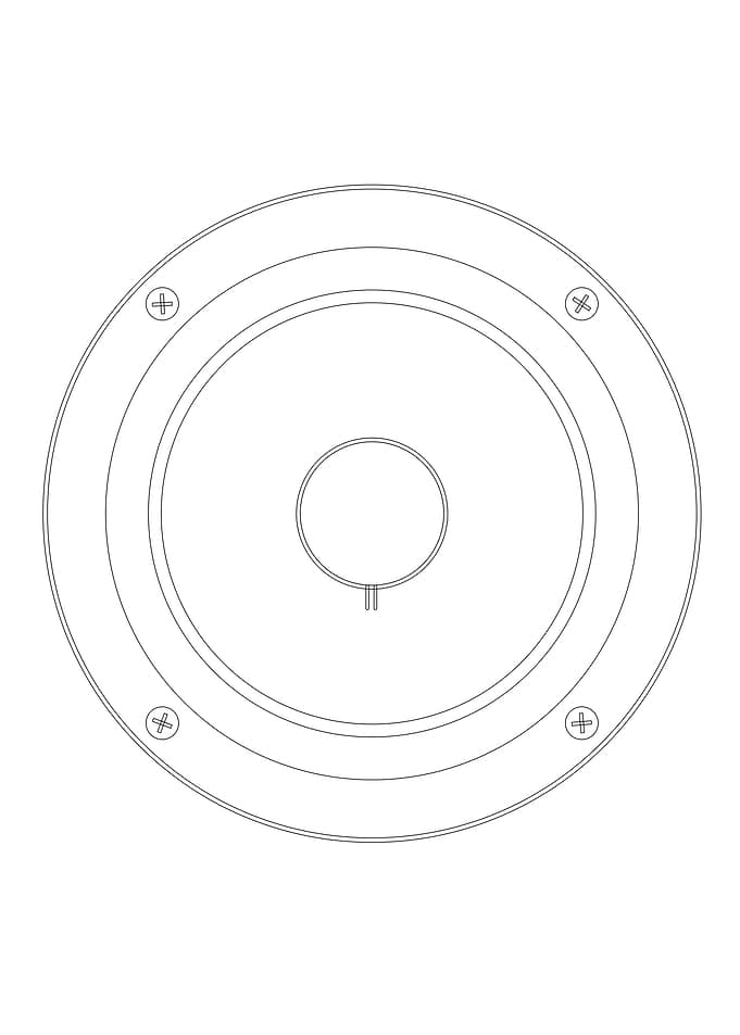 Musical Amplifier Speaker