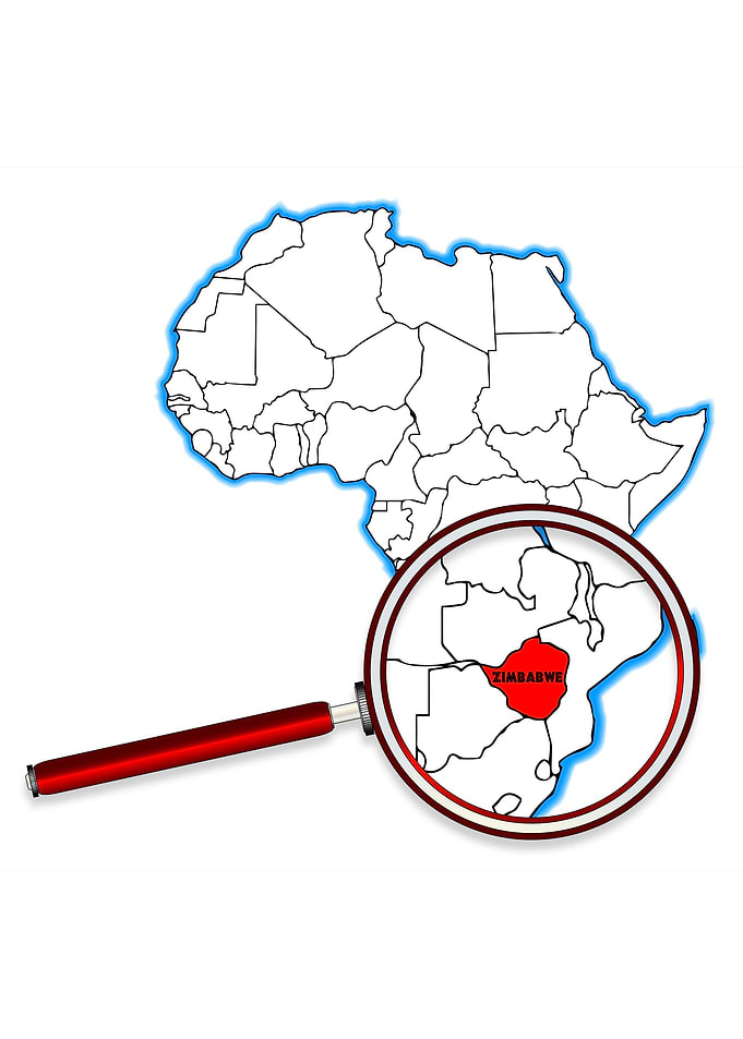 Zimbabwe Map