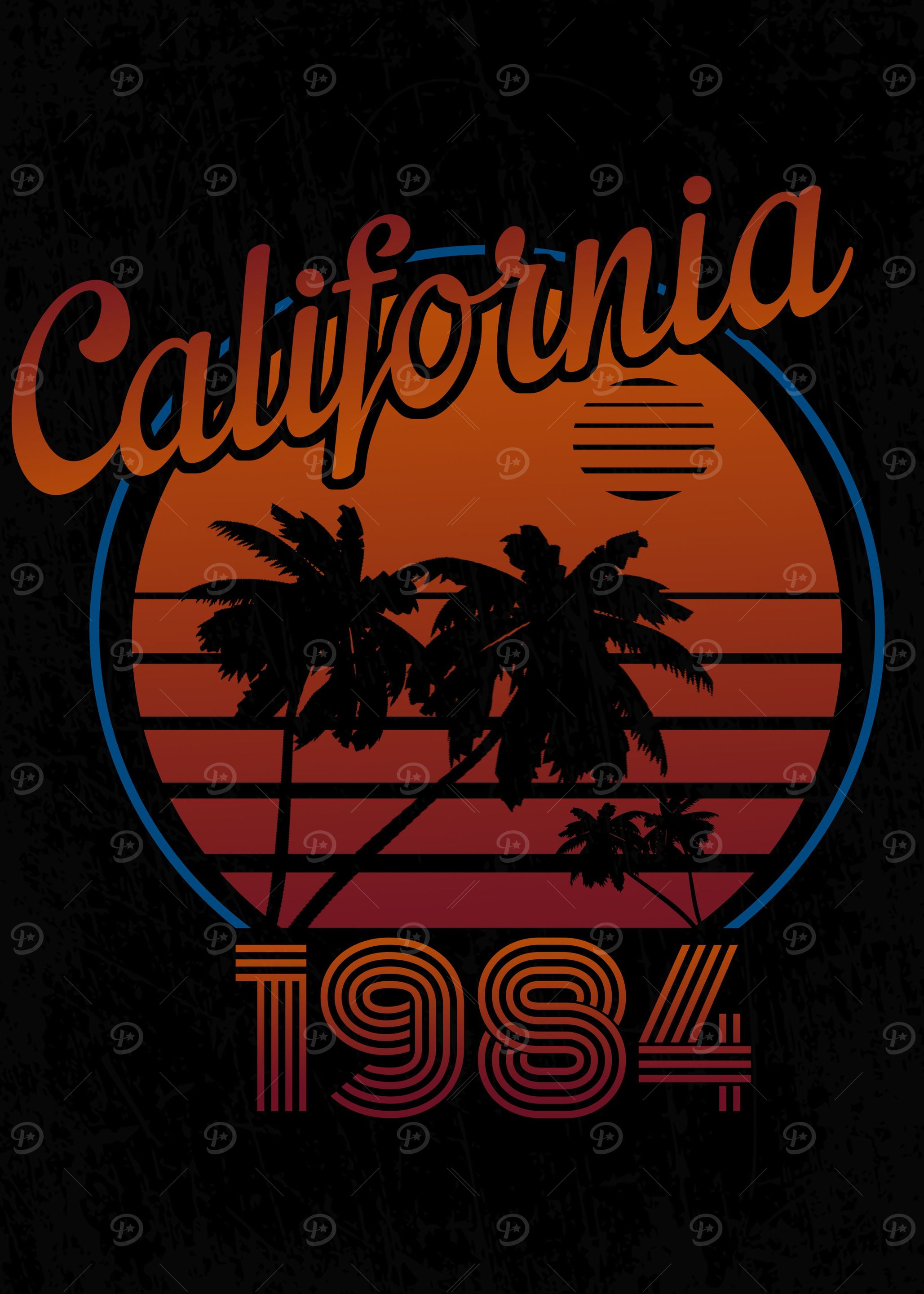 California 1984 Retro