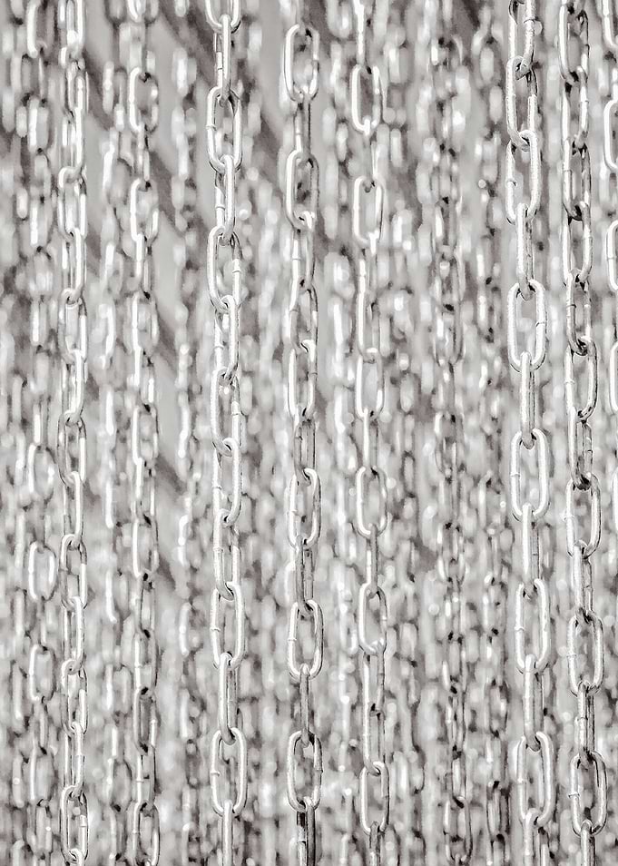 Abstract Metal Chains