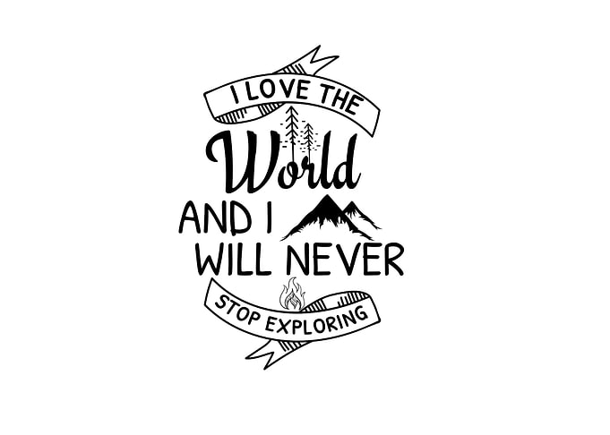 i love the world and
