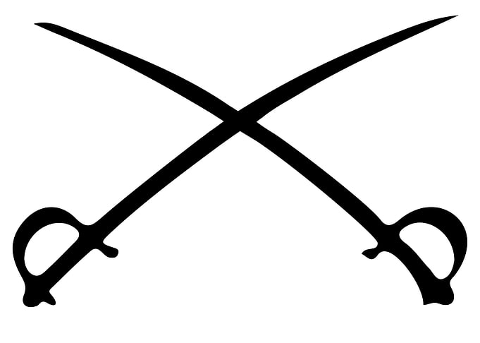Crossed Sabres