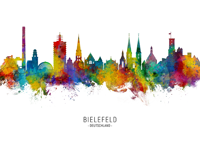 Bielefeld Skyline