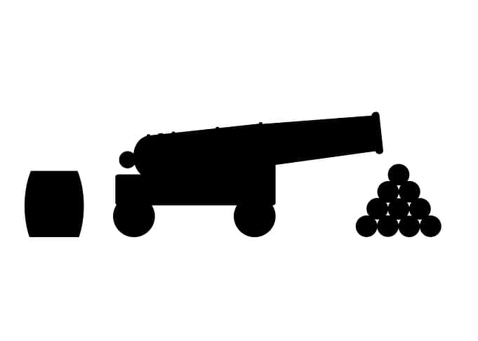 Cannon Silhouette
