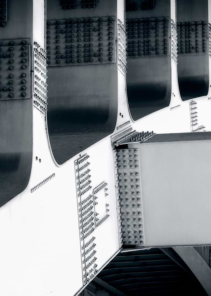 Abstract Of An Old Bridge