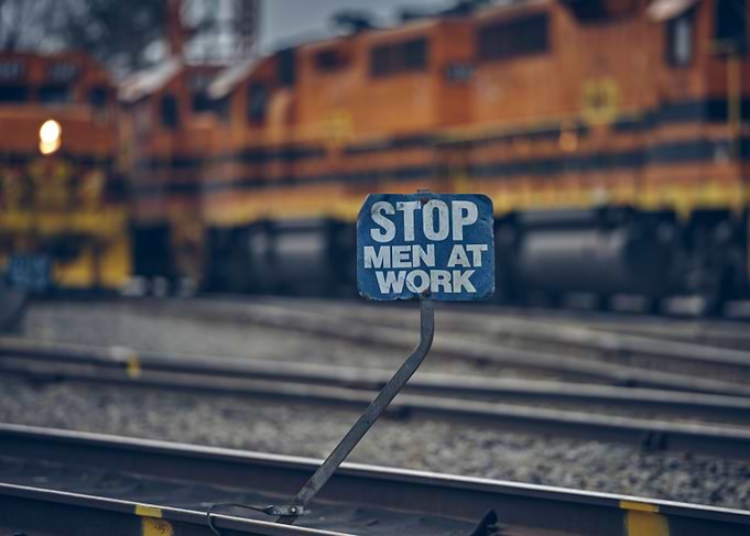 Stop Men At Work