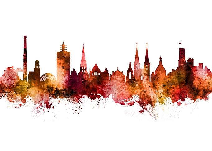 Bielefeld Skyline