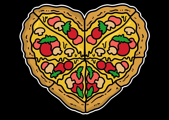 Heart for Pizza I Foodlove