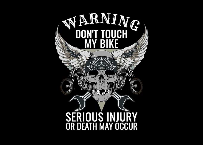 warning dont touch