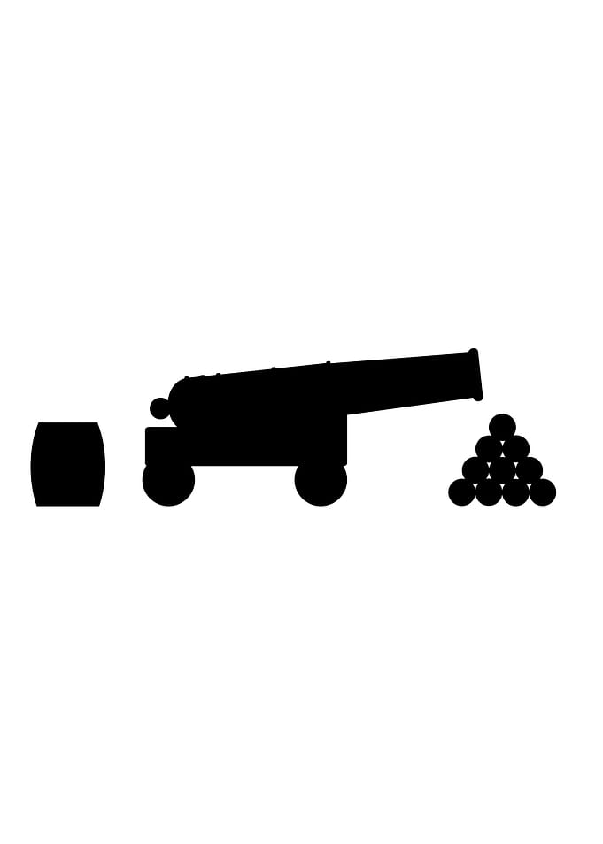 Cannon Silhouette