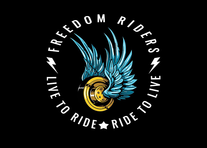 live to ride wings